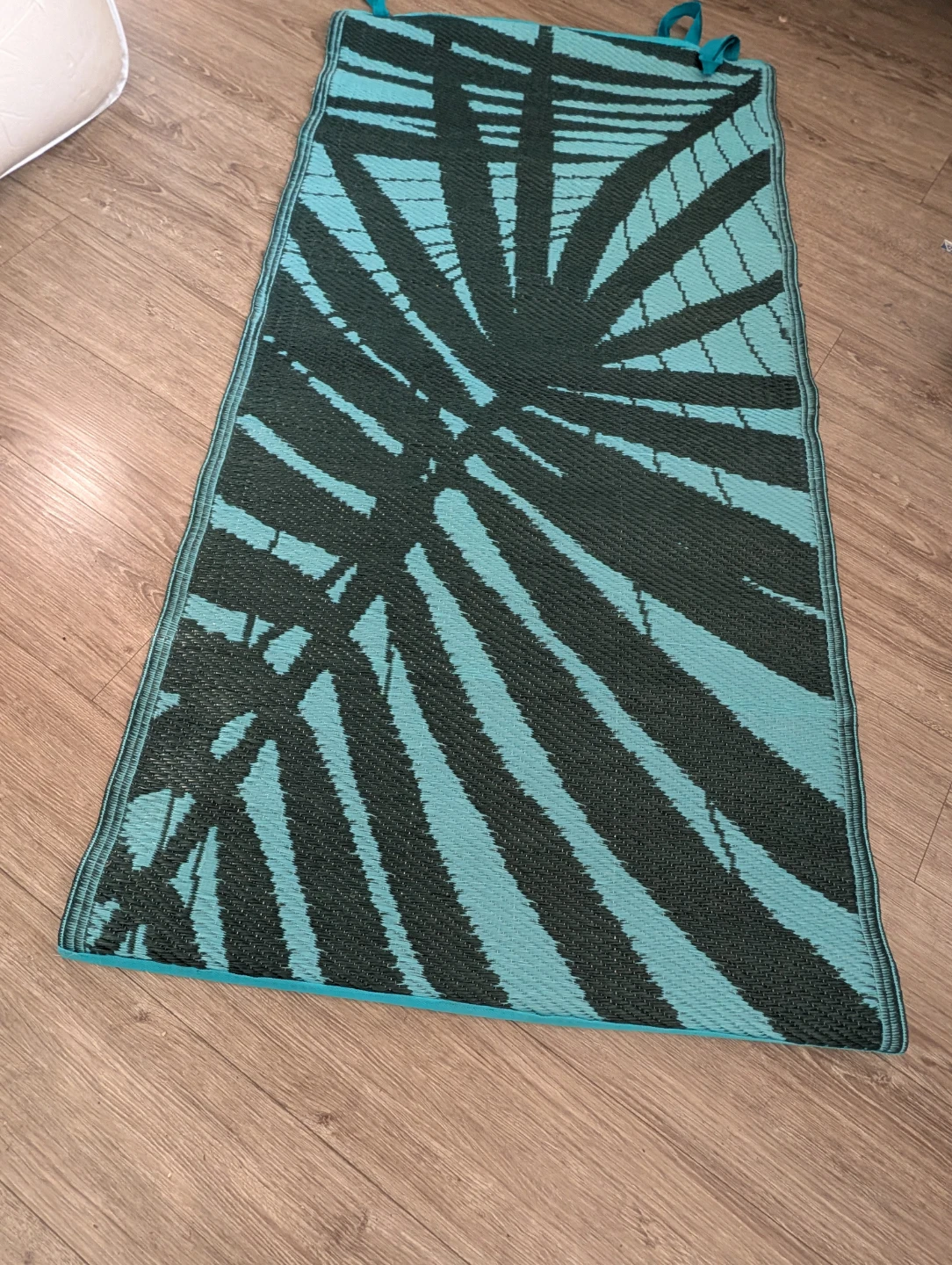 Portable Palm Leaf Pattern Picnic Mat - photo 2