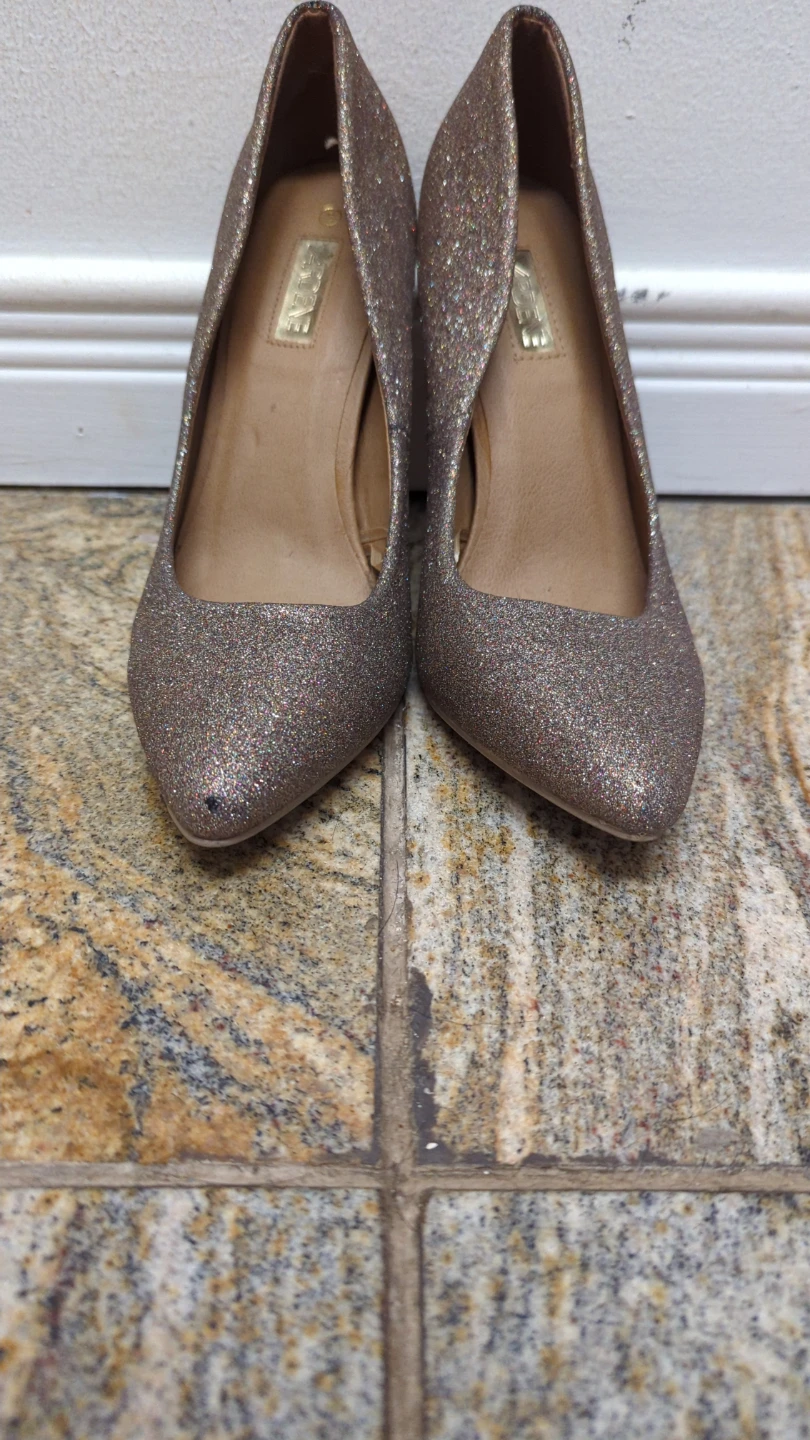 Ardene Glitter Pointed Toe Heels - photo 3