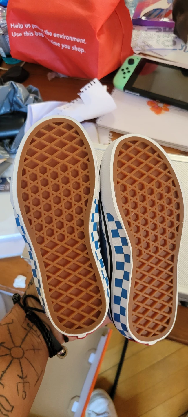 Vans Kids Blue Shoes Size 12.0 kids - photo 3