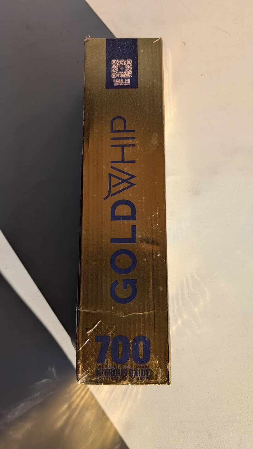 GoldWhip 700g Food Grade Nitrous Oxide Catering Gas Cylinder