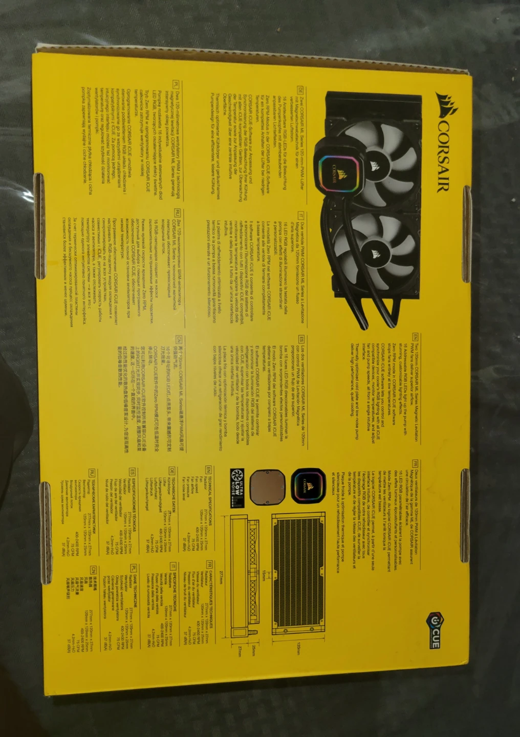 Corsair iCue H100i RGB PRO XT(Please Read Description) - photo 3
