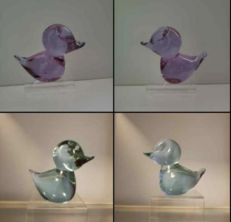 Glass Duck Alexandrite neodymium