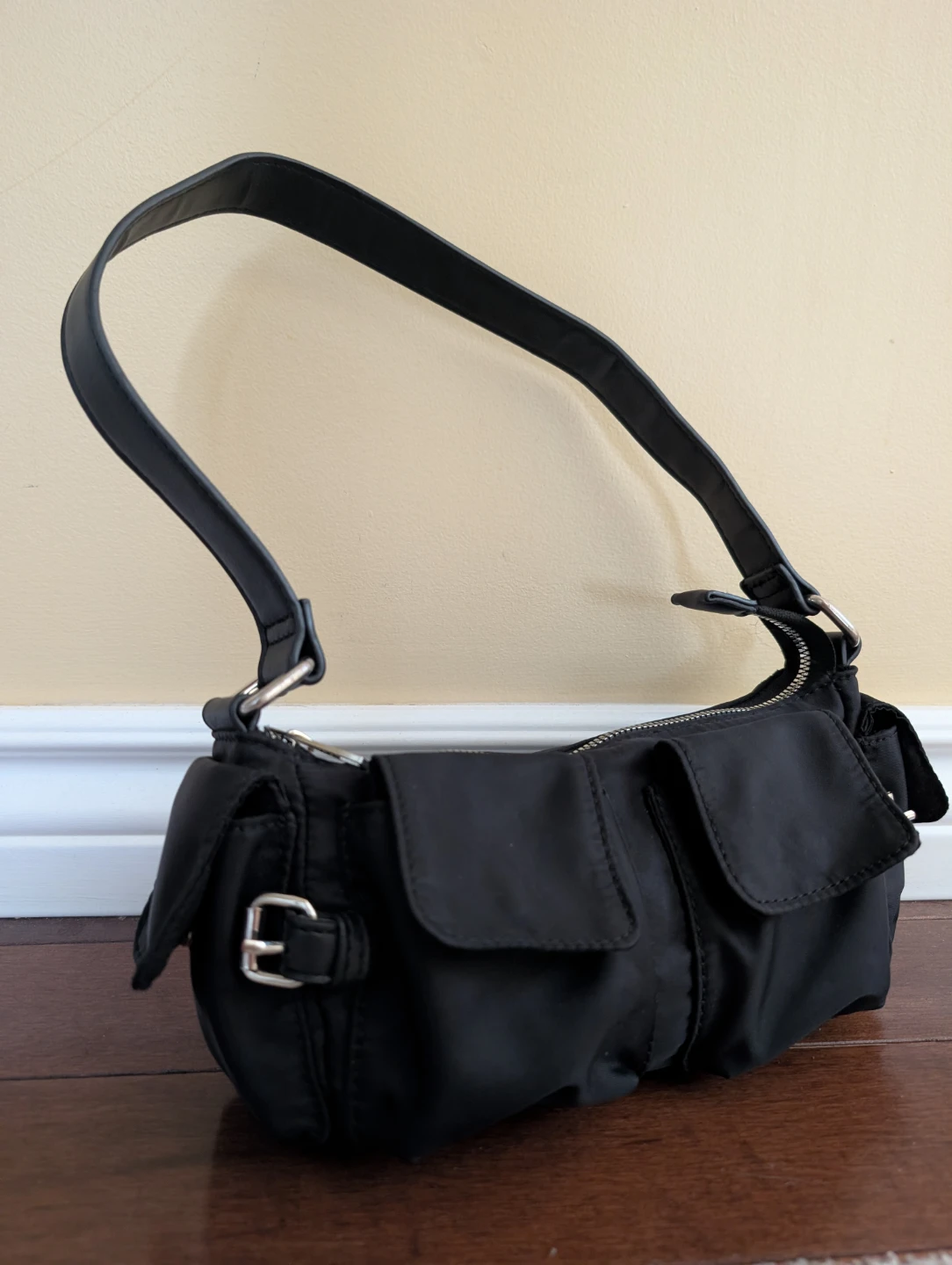 Y2K NYLON CARGO VINTAGE MINI BAG - photo 4
