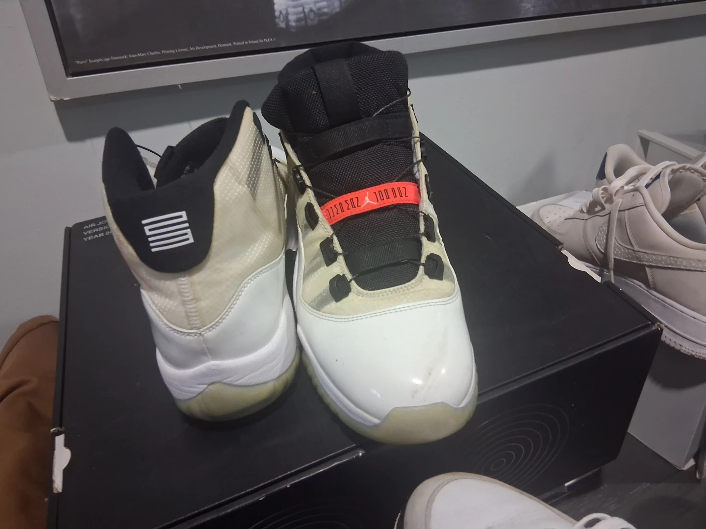 Various gently used  men sneakers