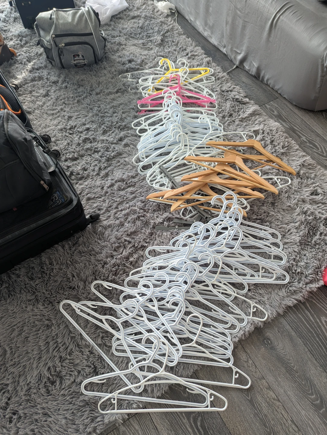 Assorted Clothes Hangers Mixed Lot