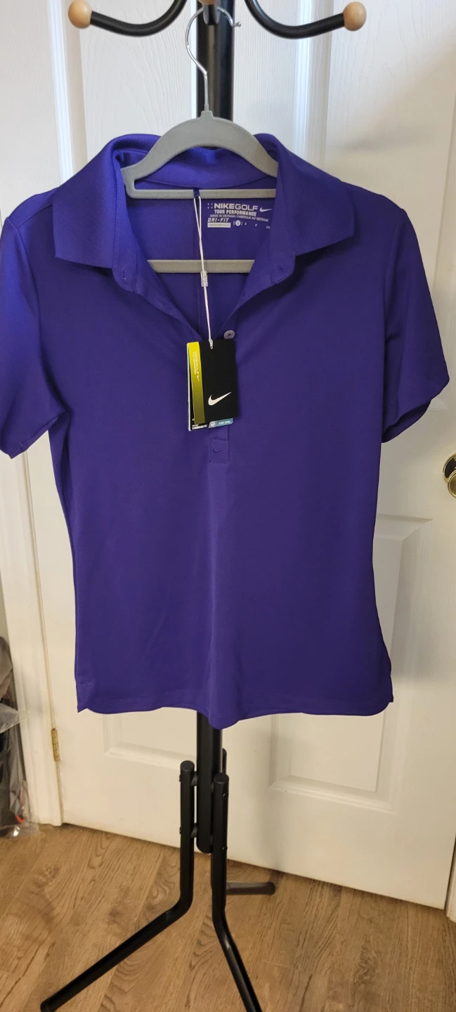 Nike Golf Tour Performance Dri-Fit Polo Purple
