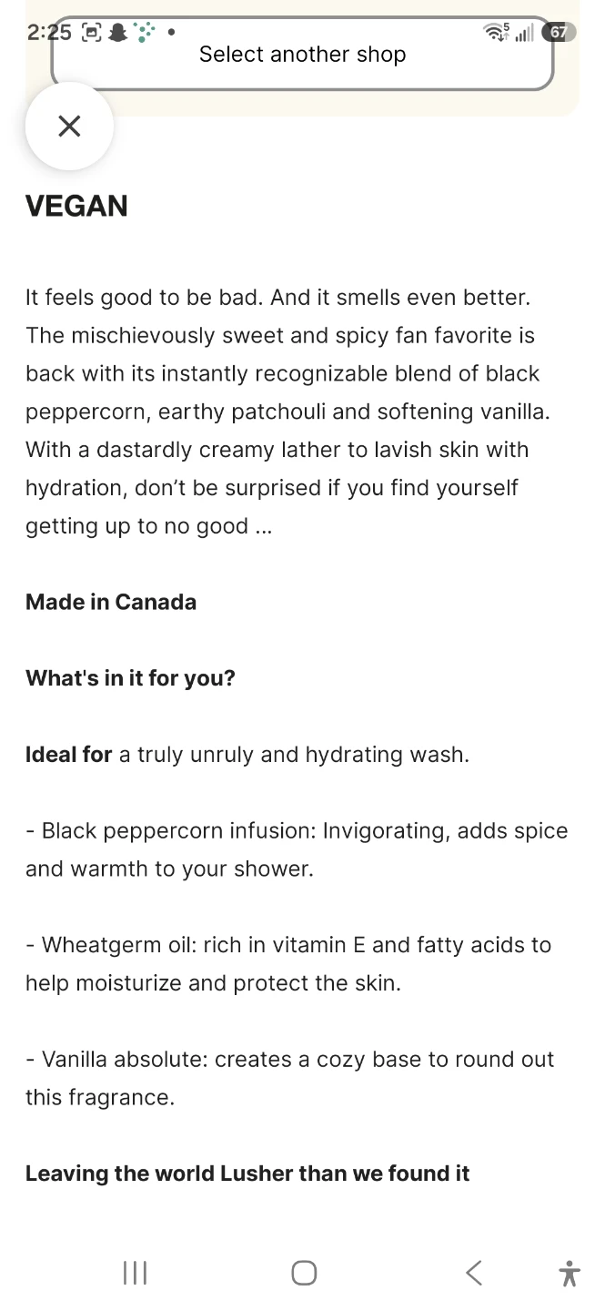 Lush Lord of Misrule Shower Gel 100ml - photo 2