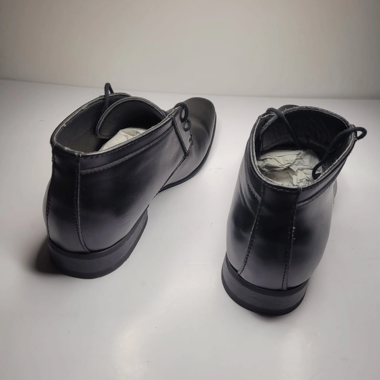 Calvin Klein Men's Black Dress Boots size 8 - photo 4