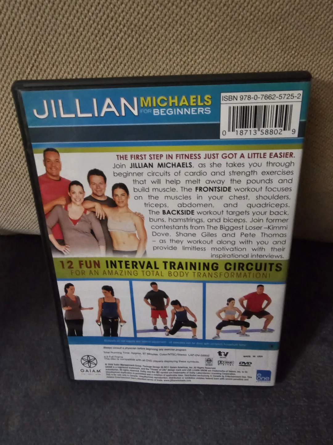 Jillian Michaels for Beginners DVD - photo 4