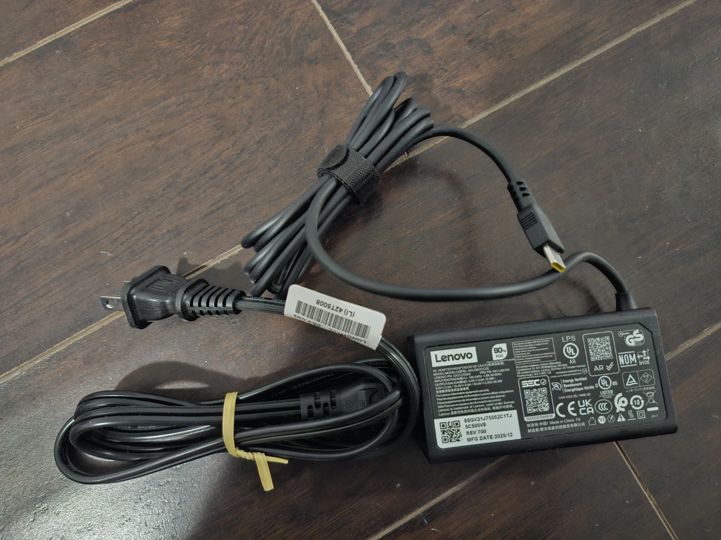 Lenovo 90W USB-C Charger – Brand New (Unused) - photo 3