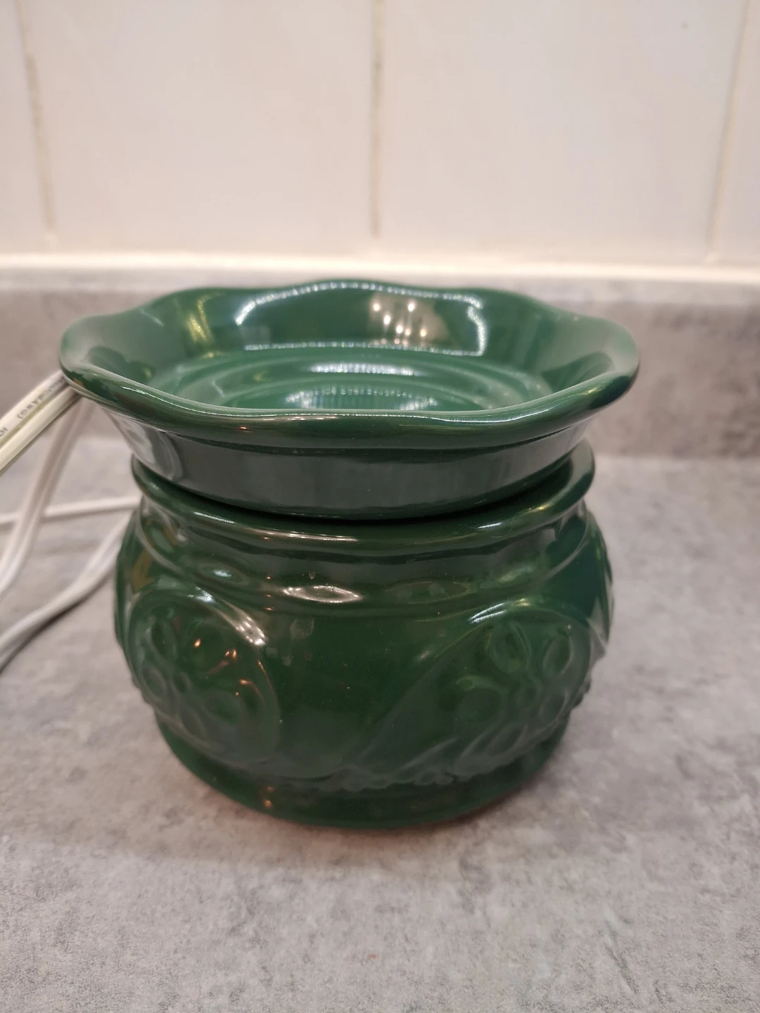 Green Ceramic Electric Wax Warmer - photo 3