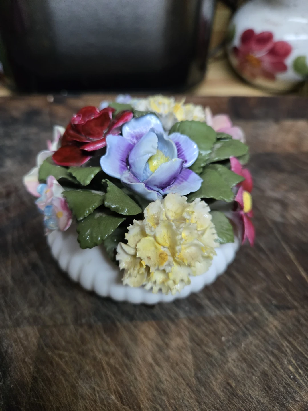 Royal Doulton Bone China Floral Ornament