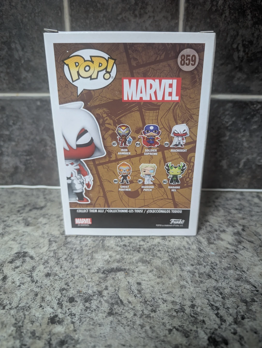 Funko Pop! Marvel Arachknight 859 - photo 3