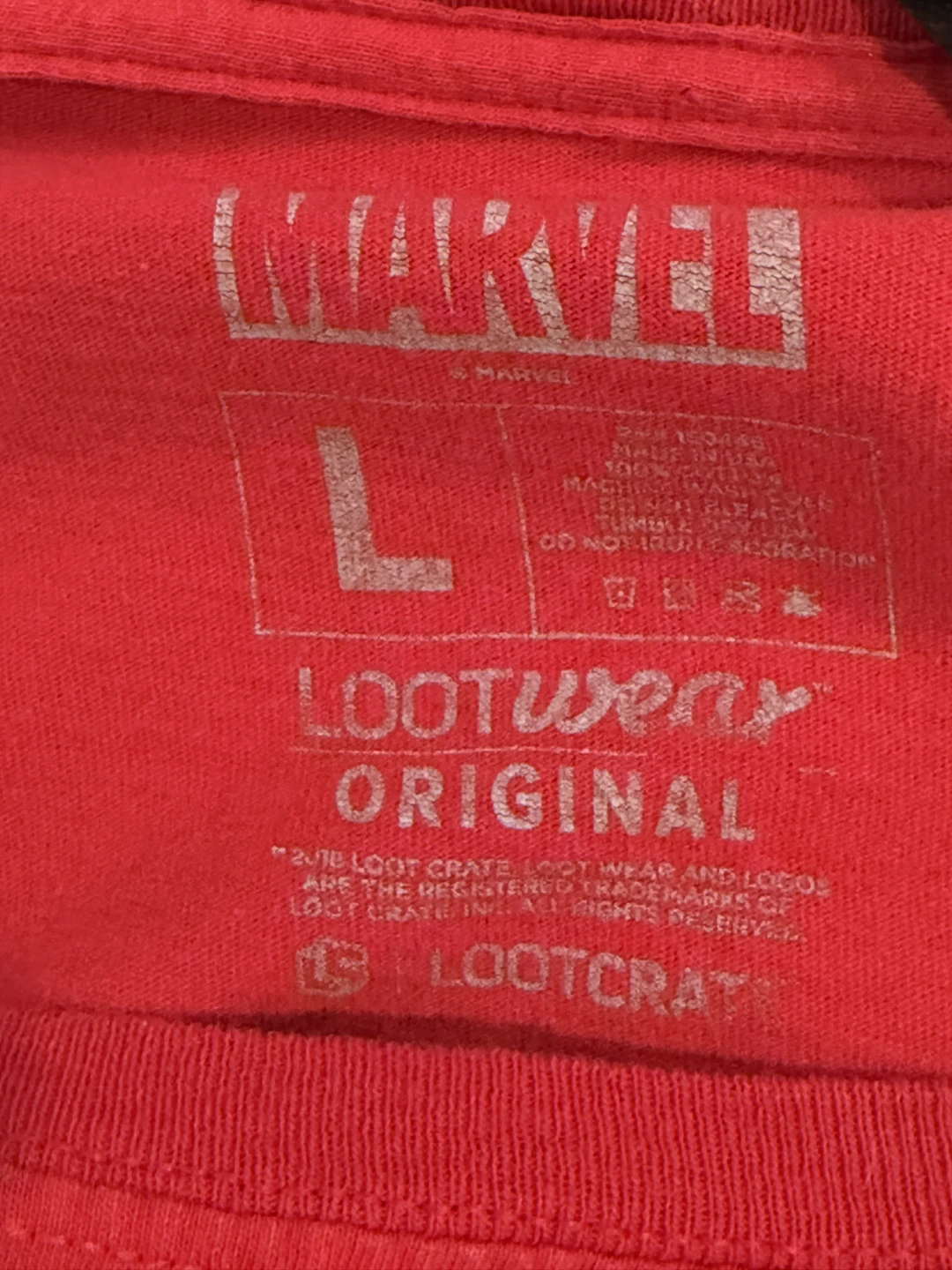Marvel Deadpool Pico-Boo Taco Red T-Shirt - photo 3
