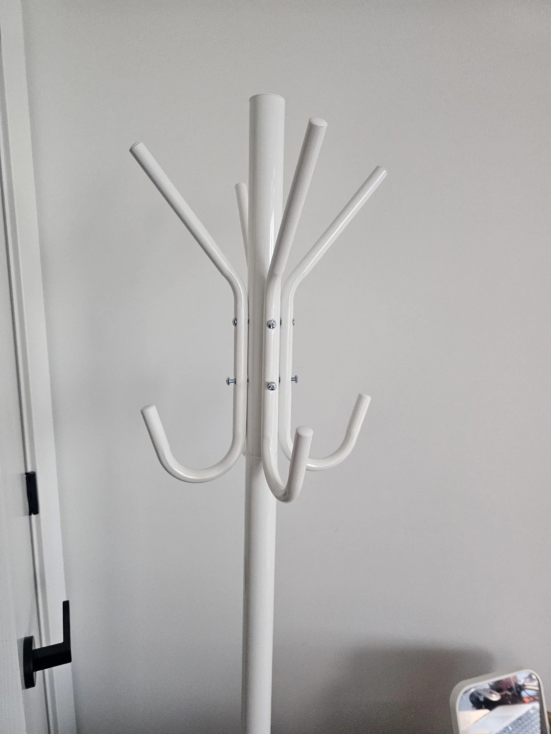 White Coat Rack Stand - photo 2