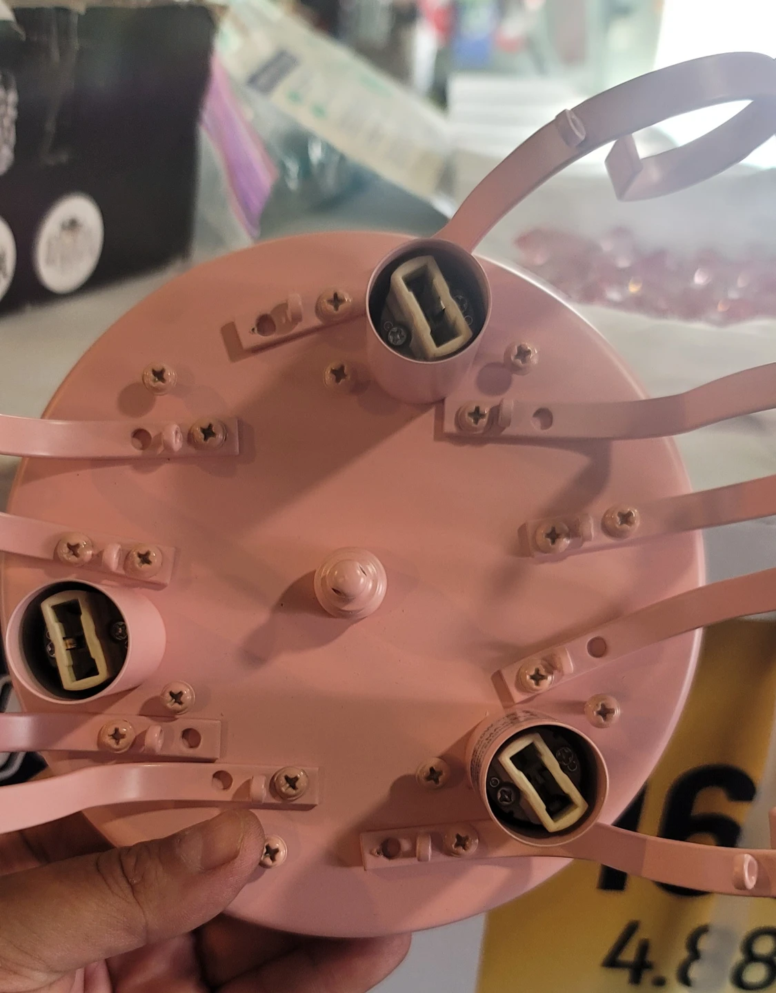 New MiniPink Crystal Chandelier - photo 3
