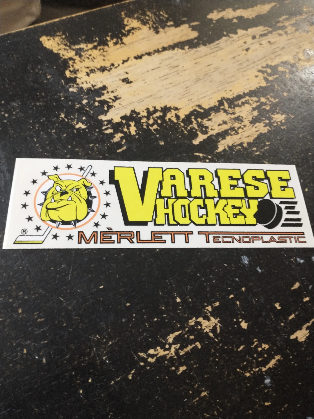 1991 Varese Hockey Italy pro hockey champions sticker