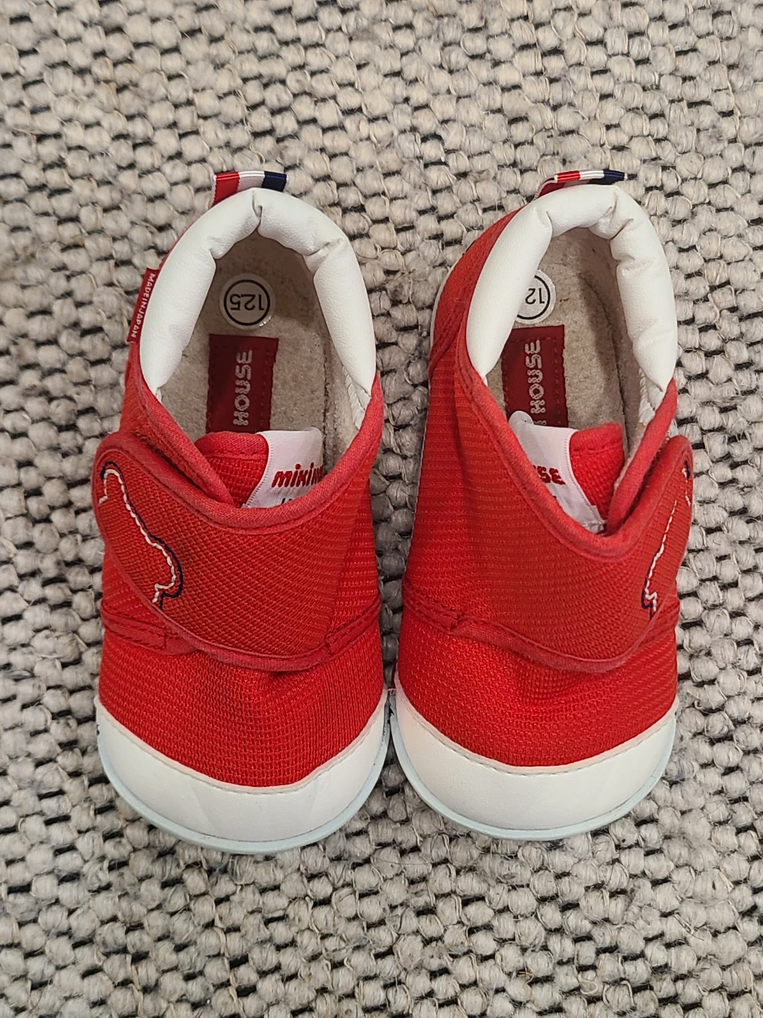 Miki House Red Baby Shoes size 5/6 (12.5cm) - photo 2