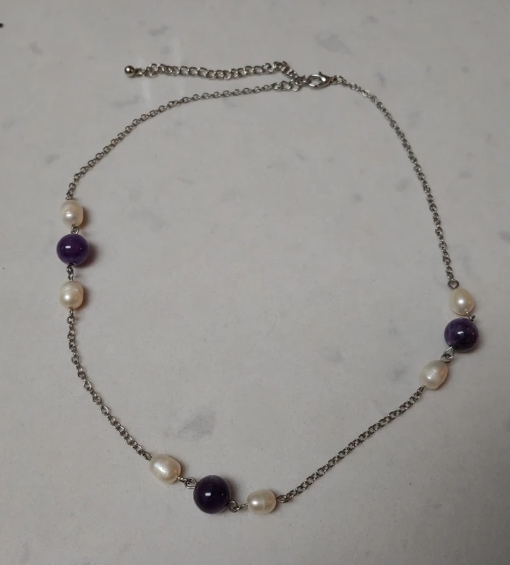 Authentic Water Pearls Necklace - photo 3