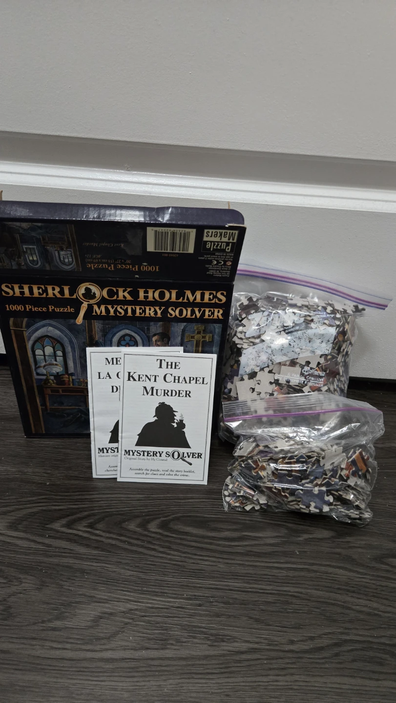 Sherlock Holmes Mystery Solver Puzzle - photo 2