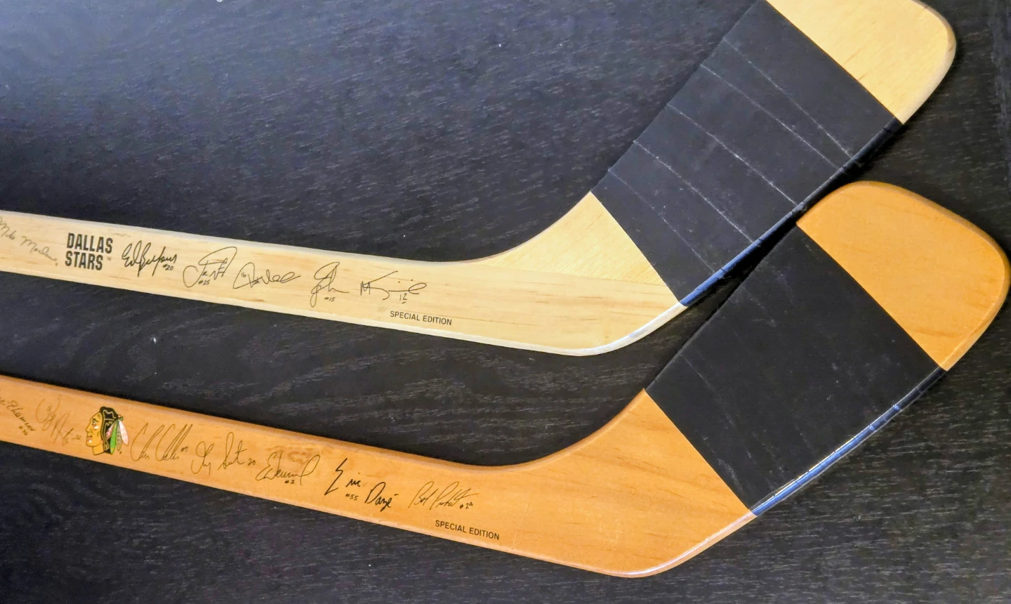 Vintage 1997/98 NHL Arena Souvenier Hockey Sticks - photo 3