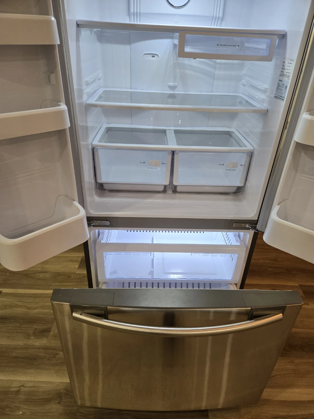 Samsung RF18HFENBSR French Door Refrigerator - photo 4