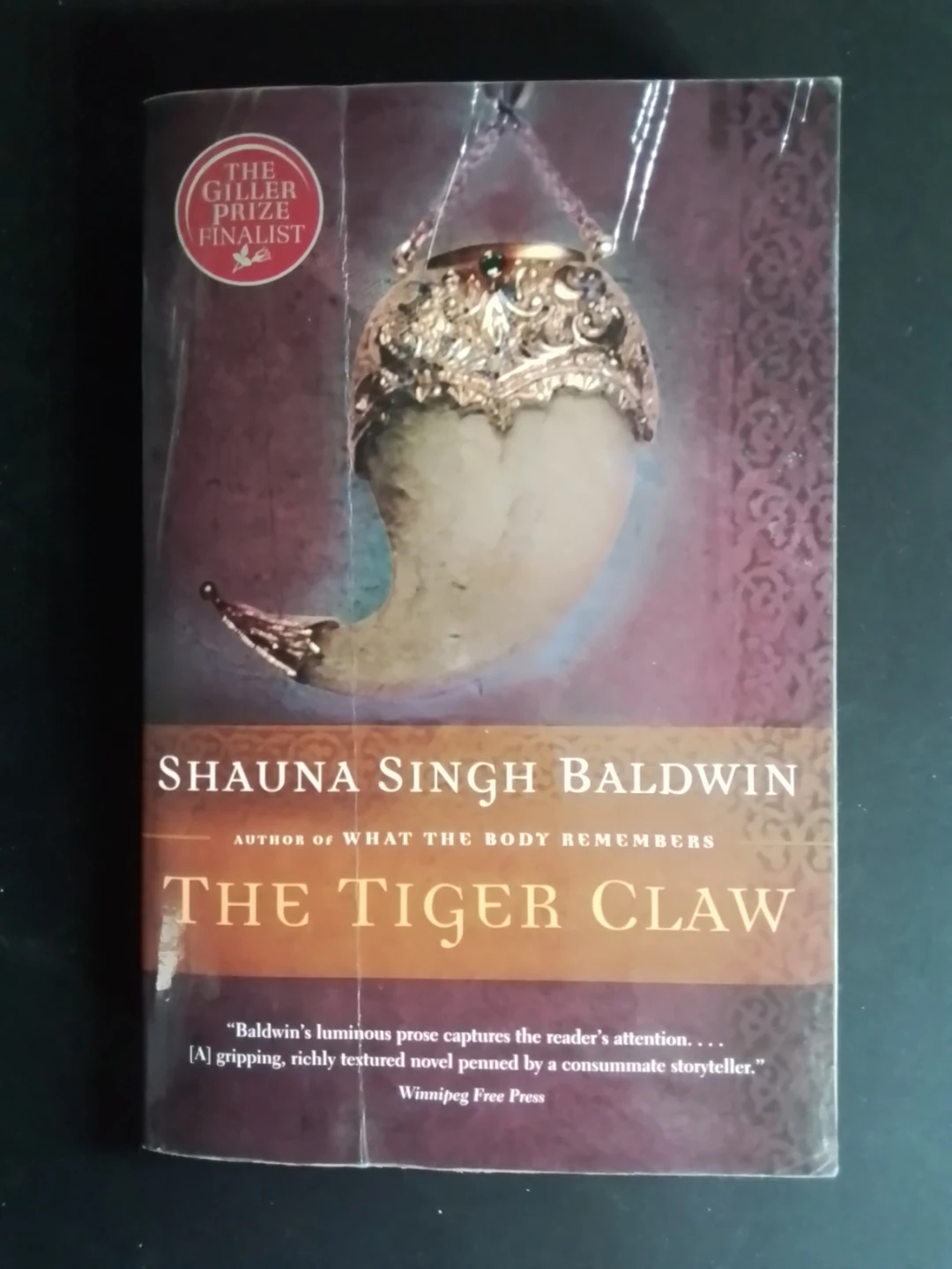 The Tiger Claw by Shauna Singh Baldwin