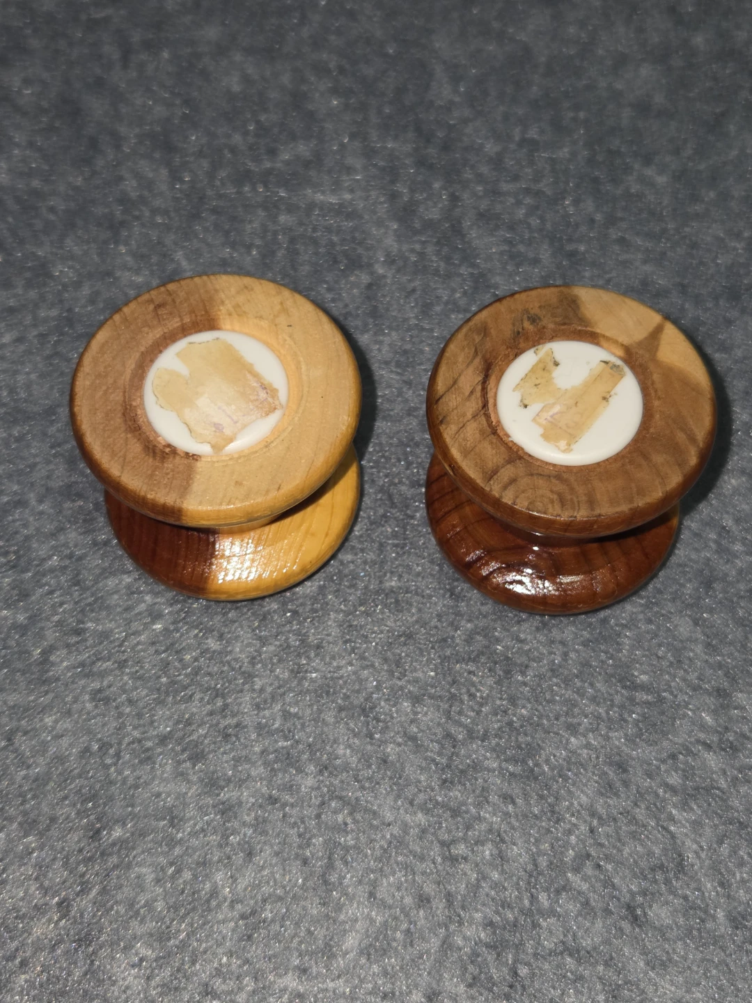 Vintage Wooden Salt and Pepper Shakers - photo 3