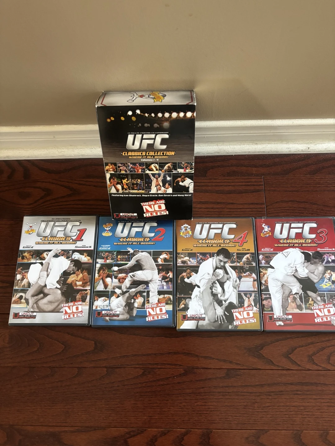 EUC - UFC Classics Collection Volumes 1-4 DVD Box Set