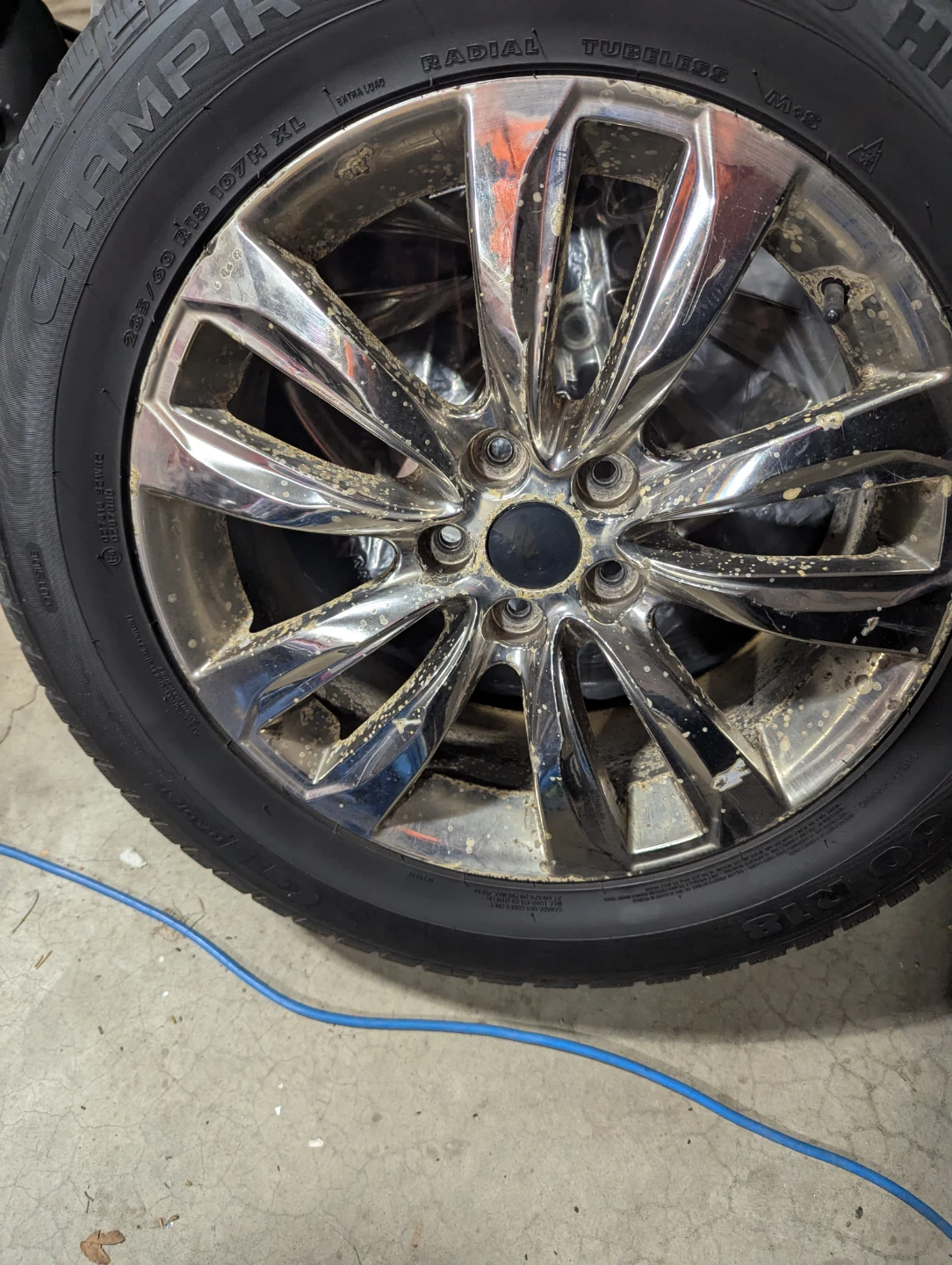 Rims and winter tires