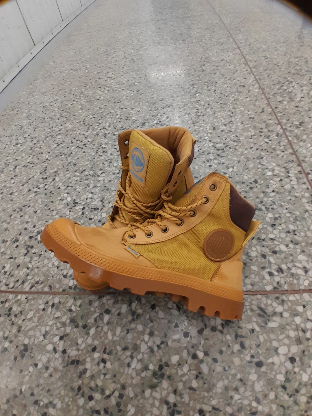 Palladium Waterproof Boots - Tan Men's Size 7 - photo 4