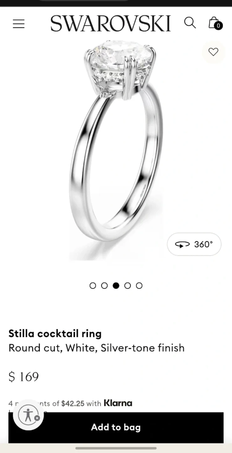 Swarovski Stilla Ring - photo 4