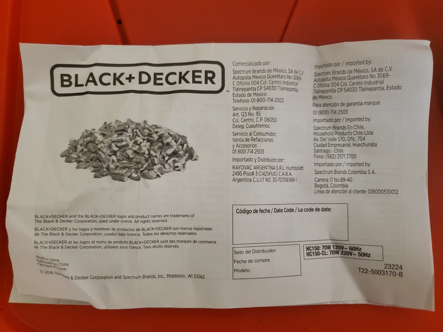 Black+Decker One-Touch Chopper - photo 5