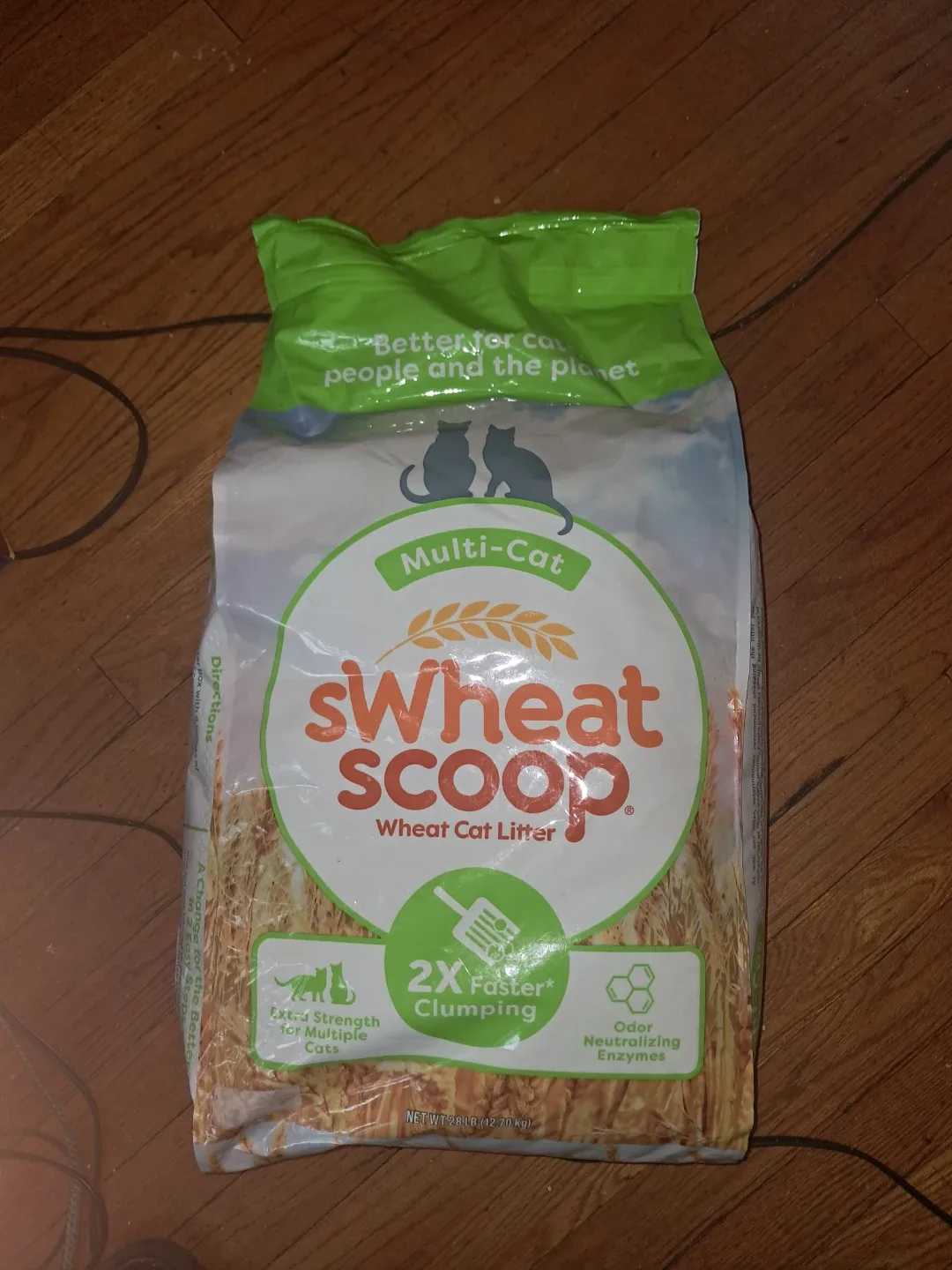 sWheat Scoop Multi-Cat Wheat Cat Litter 28lb
