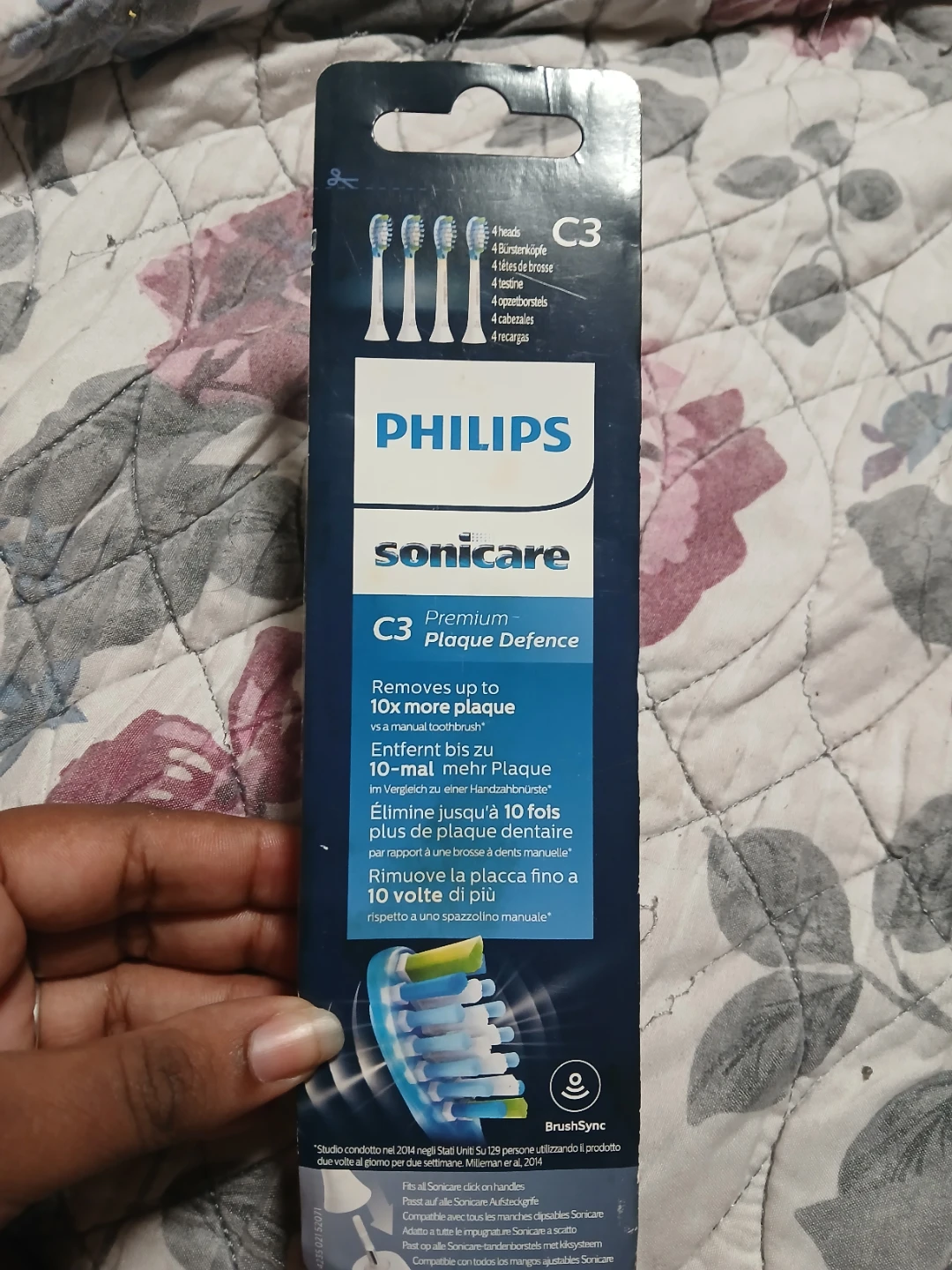 Philips Sonicare C3 Premium Plaque Defence Brush Heads (4 pk)