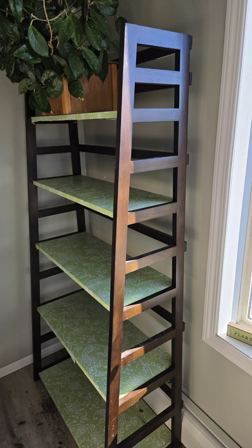 Dark Wood Four-Tier Shelf - photo 2