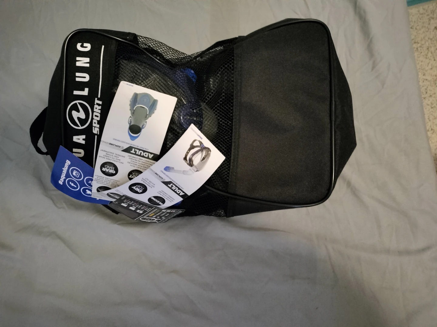 Aqualung Sport Adult Snorkel Set