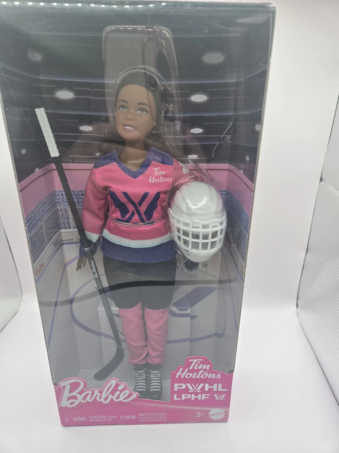 Brand New Barbie Tim Hortons Hockey Pwhl Lphf Doll