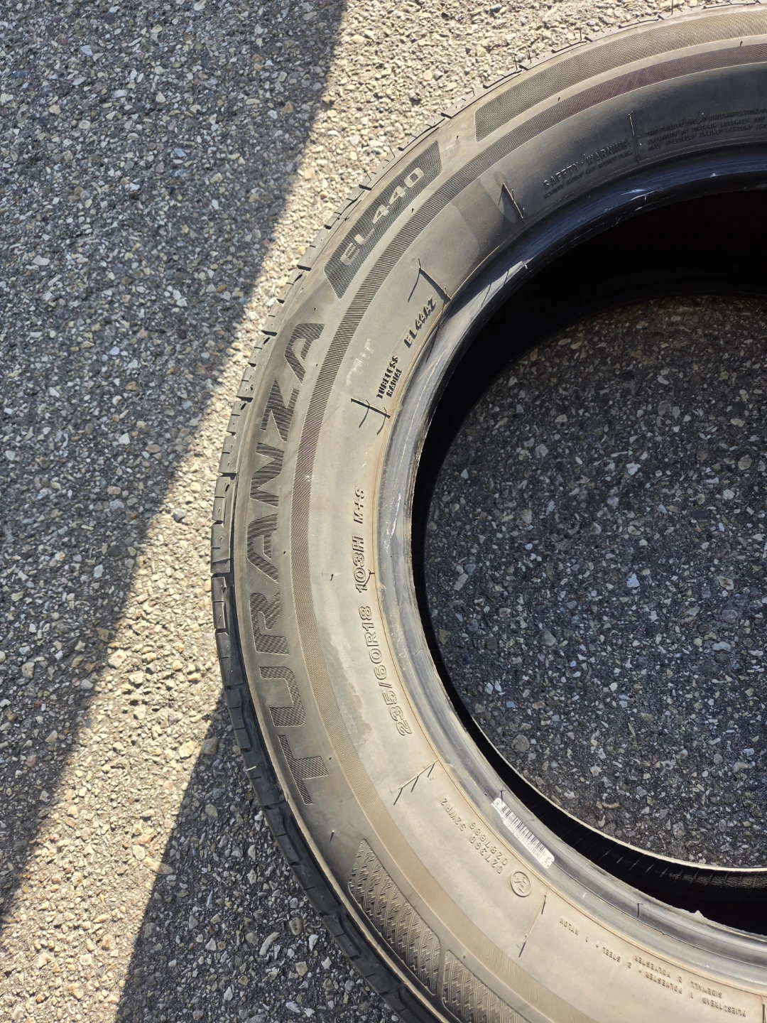 235/60R18 Bridgestone Turanza EL440 - photo 3