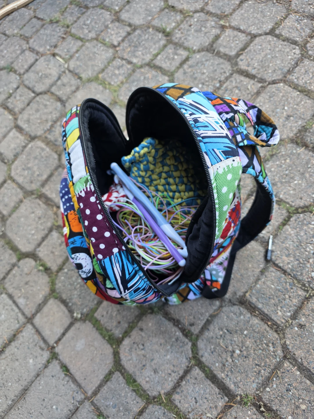 Patchwork Backpack