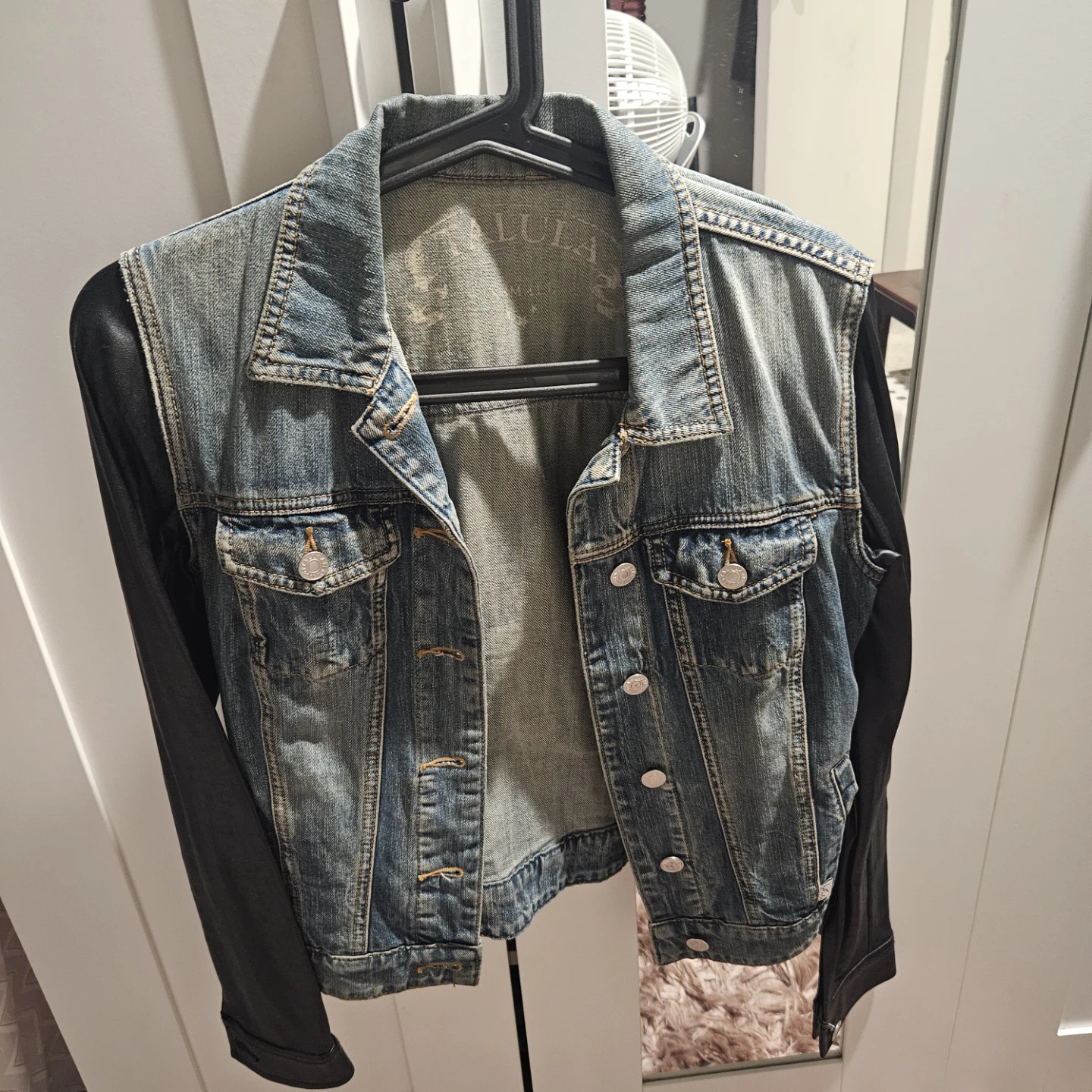 Assorted hoodies and denim vest - photo 4