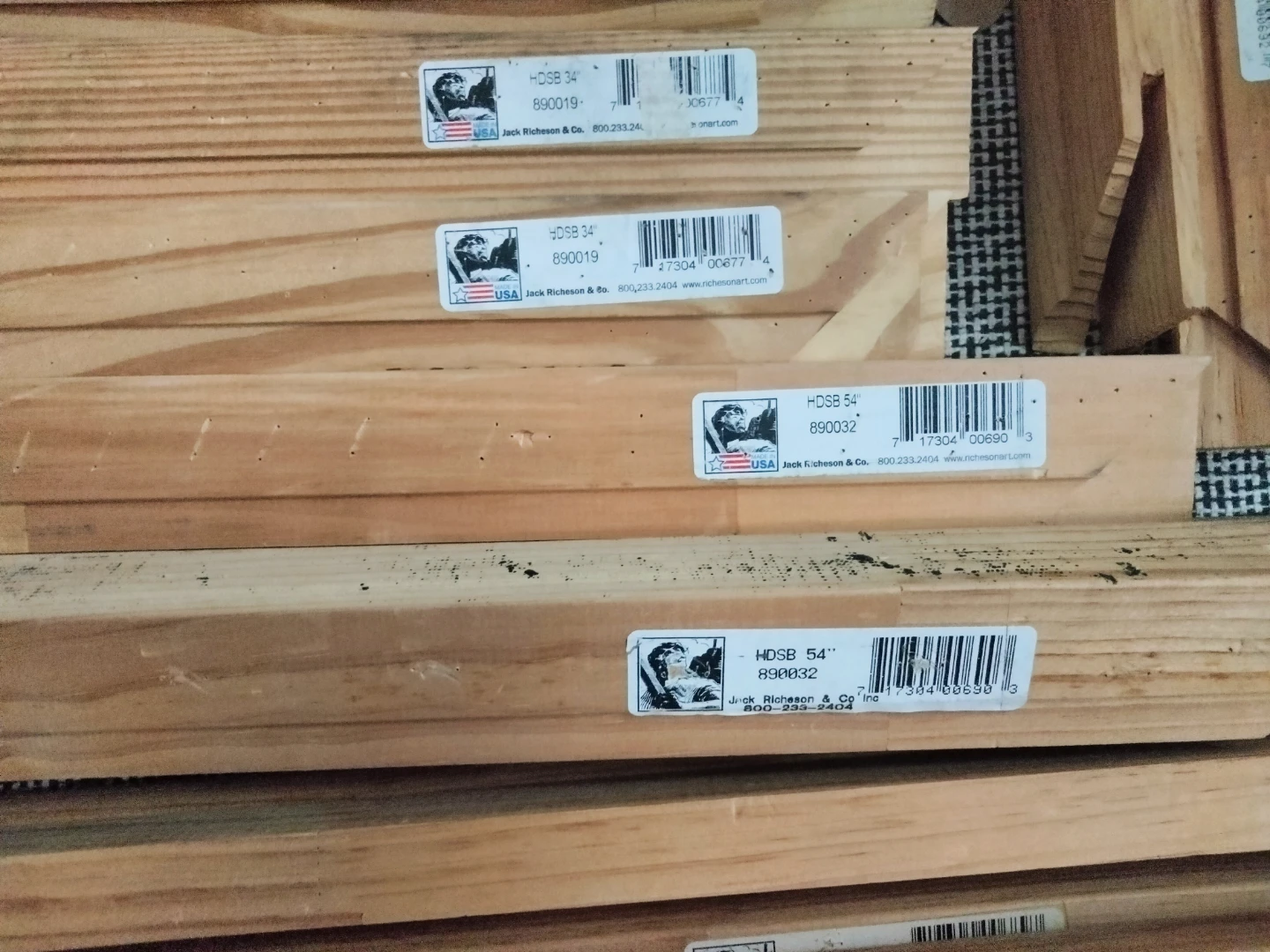 Assorted Jack Richeson and Utrecht Stretcher Bars - photo 2