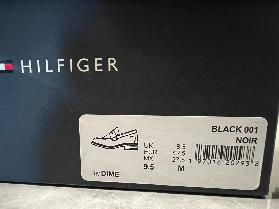 Tommy Hilfiger Black Loafers - Size 9.5 - photo 2