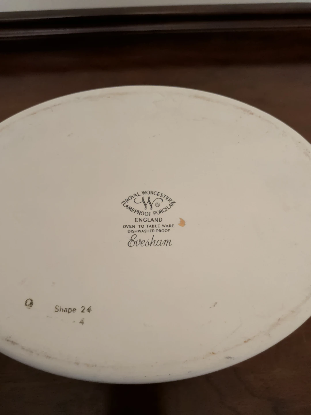 Royal Worcester Evesham Casserole Dish - photo 3