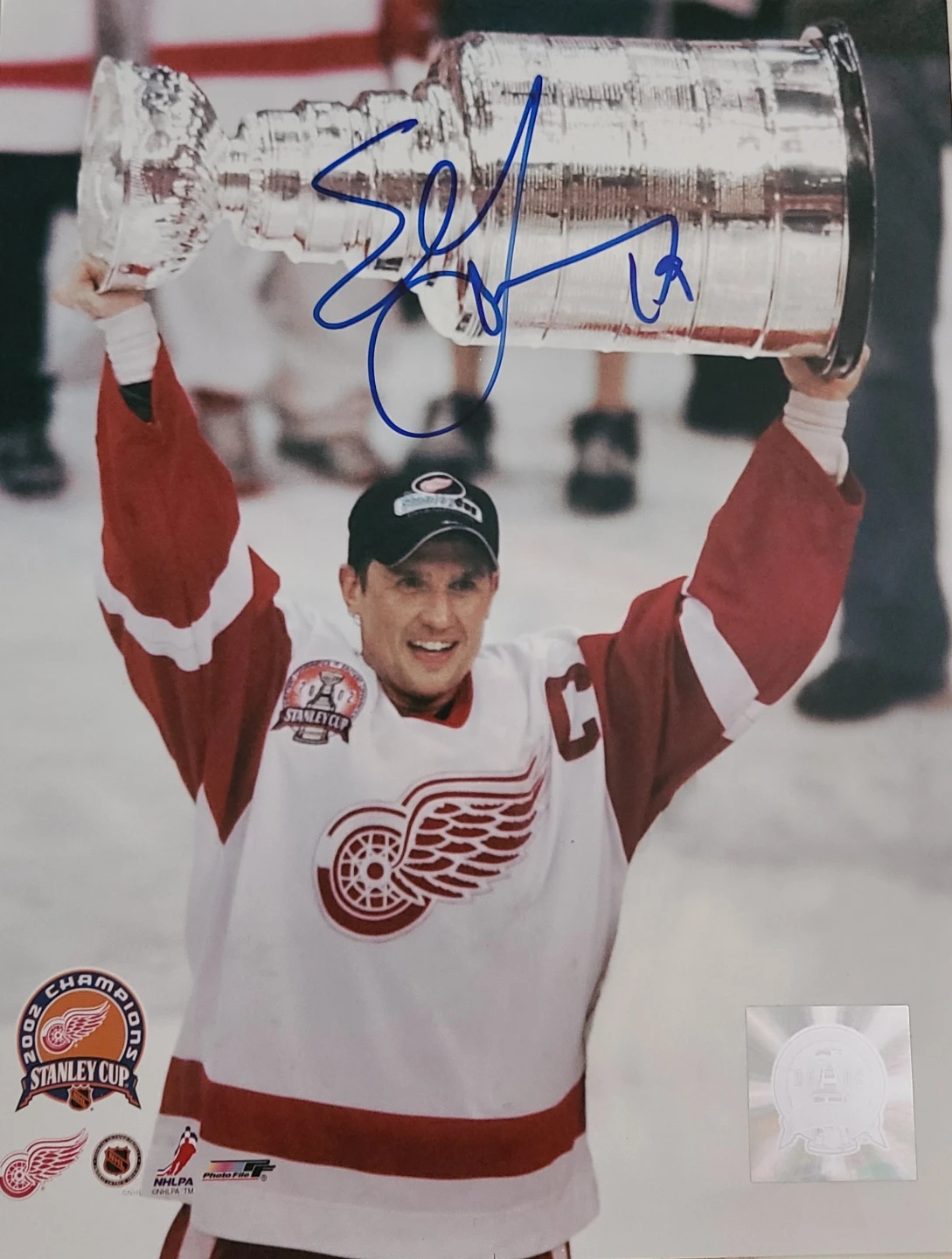 Detroit Red Wings Autographed Legends 8x10 Photos With COA'S - photo 4
