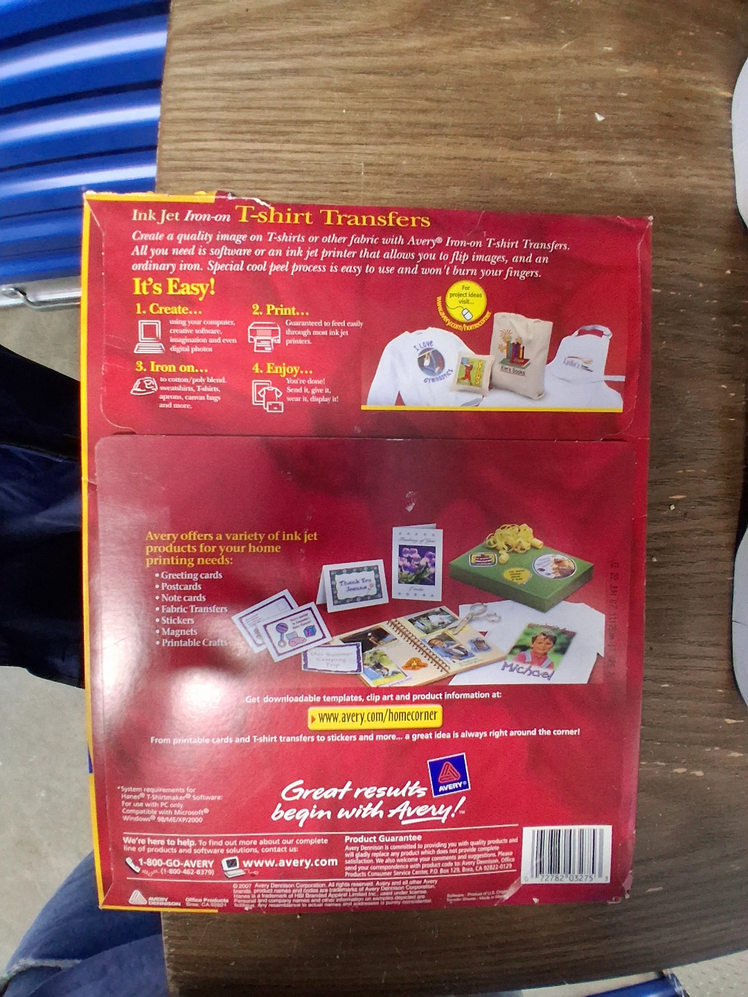 Avery Ink Jet T-Shirt Transfers 12 Sheets - photo 2