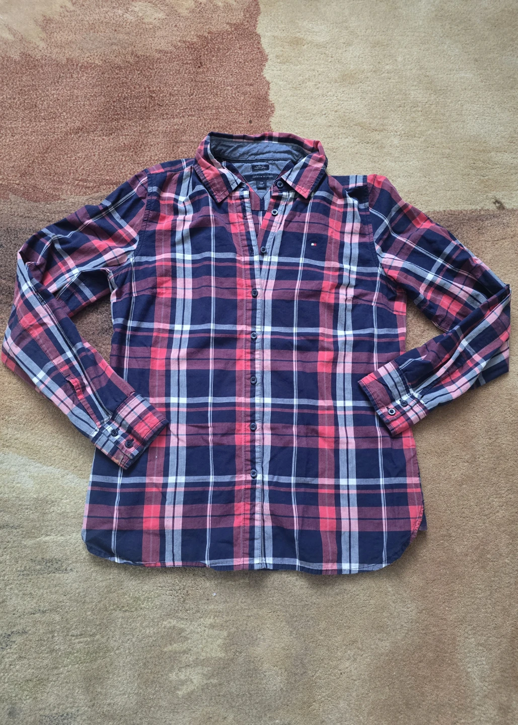 Women's Tommy Hilfiger Plaid Shirt - Small