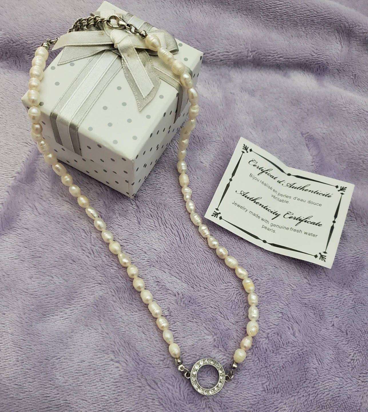 Genuine 16 Inch Freshwater Baroque Pearl Necklace