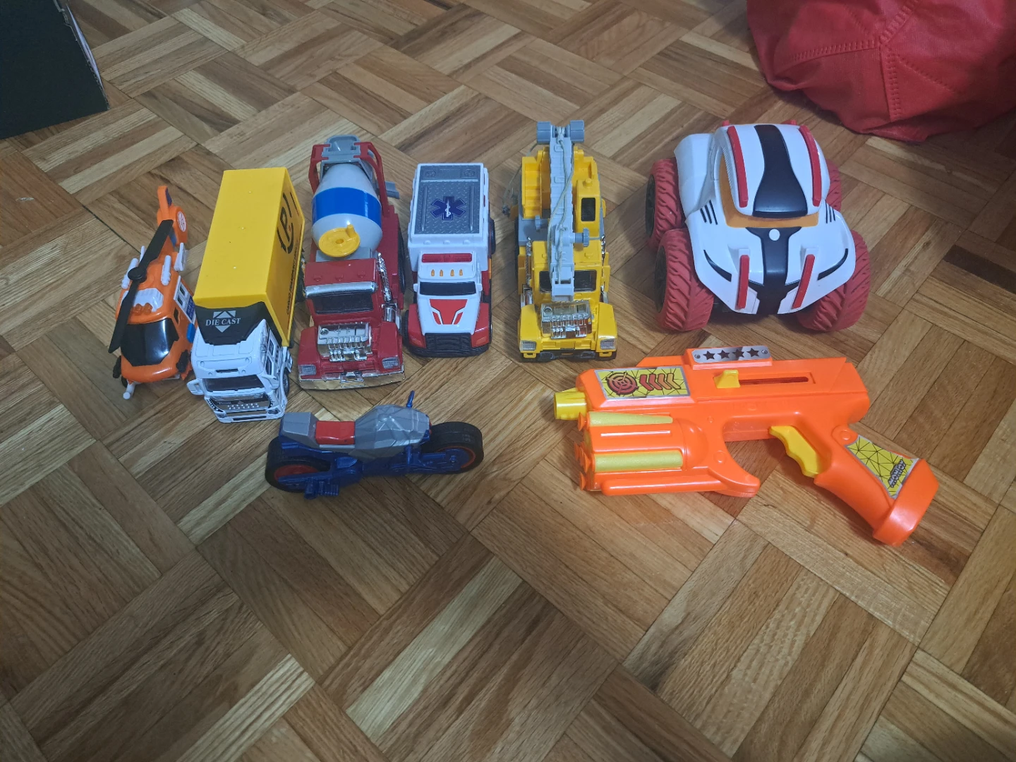 Assorted Toy Vehicle and Blaster Set - photo 2