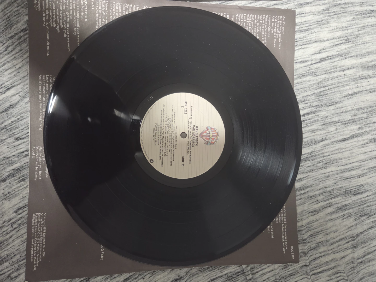 Van Morrison Wavelength Vinyl LP - photo 2